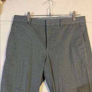 Express Producer Light Gray Dress Pants